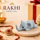 Grey Elephant Mini Figure | Rakhi Special