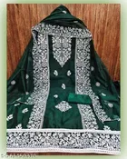 Embroidered Floral Patiala Suit for Women 