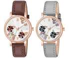 Designer Leather Analog Watch for Women & Girls 