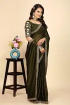 Chiffon Woven Design Saree for Women 