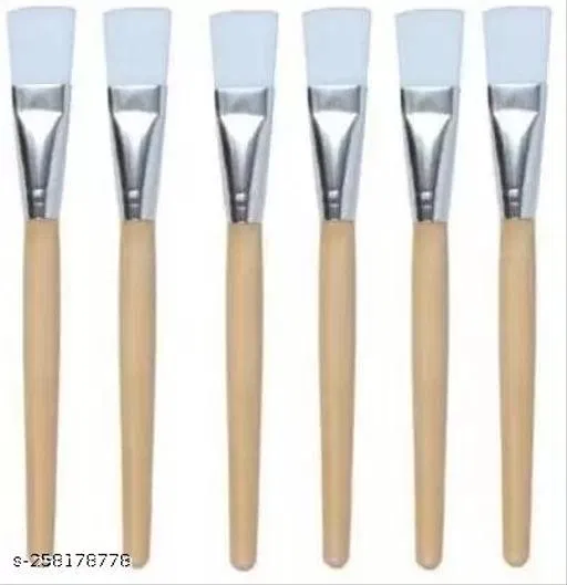 Professional Face Pack and Facial Bleach Brush (Pack of 6)