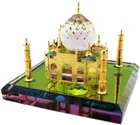 Crystal Taj Mahal Home Decoration Showpiece 