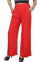 Rayon Regular Fit Palazzo for Women 