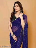 Chiffon Printed Saree for Women 