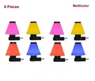RavBelli Led Umbrella Shape Night Lamp ,Multicolor [Set Of 8]