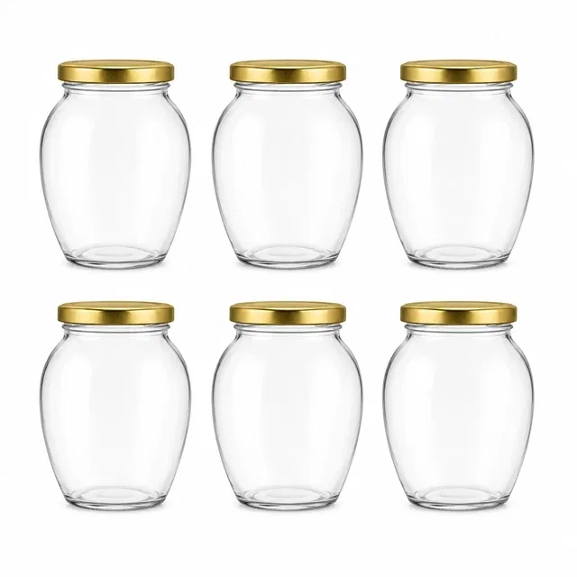 Afast 350 ml Classic Spice Jars Container- Pack of 6
