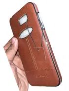 Leather Mobile Back Cover for Samsung A7 