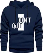 Fleece Printed Hoodie for Men 
