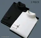 Wool Sweat Shirt for Women, Black & White, Pack of 2 