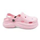 Clogs for Women (Pink, 3)