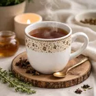 Ceramic Tea & Coffee Cup, White, Pack of 6 