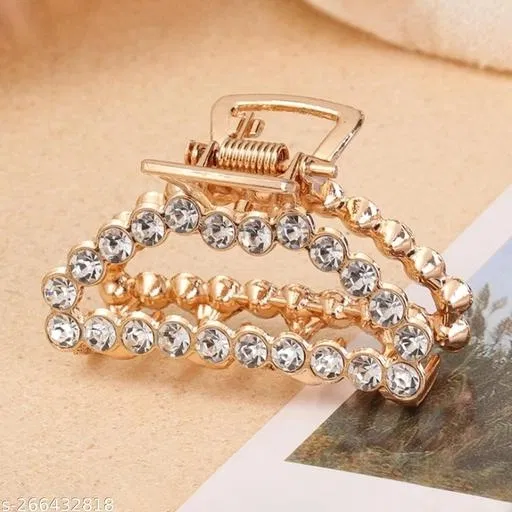 Hair Pin for Women (Gold, Pack of 1)