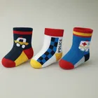 Cotton Spandex Ankle Length Socks for Kids 