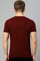 Round Neck Printed T-Shirt for Men 