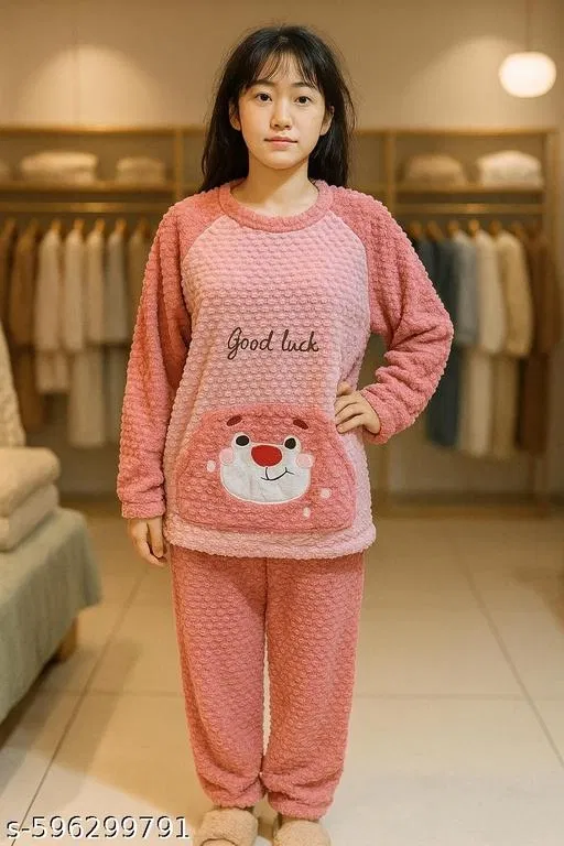 Casual Nightdress for Women (Multicolor, XL)