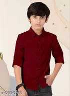 Solid Cotton Kurta Set for Boys 