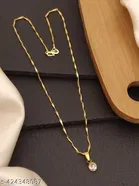 Combo of Alloy Mangalsutra with Pendant & 1 Pair Earrings for Women 