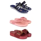 Combo of Flats with Slippers & Sliders for Women 