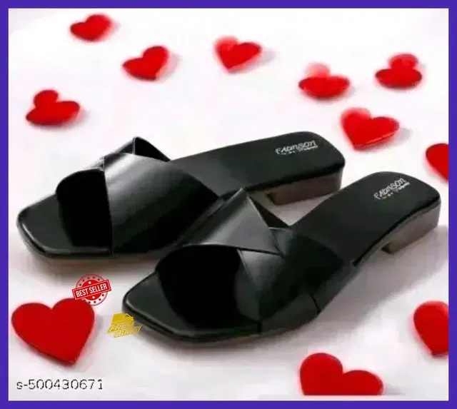 Slippers for Women, Black (4)