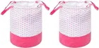 Canvas Laundry Bag,Pink,  
