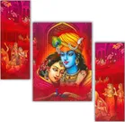 MDF 3 Pcs Designer Wall Painting for Home & Office 