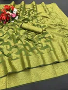 Organza Printed Saree for Women 