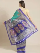 शारदा क्रिएशन मैसूर सिल्क प्रिंटेड साड़ी 