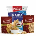 Citymall Shreshth Raisin/Kishmish 200 g + Pansari Maida 500 g + Citymall Shreshth Cashew/Kaju 200 g