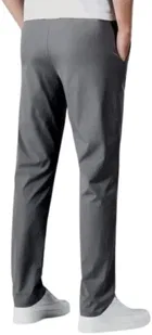 Polyblend Printed Trackpants for Men, Black & Grey, Pack of 2 