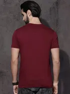 Round Neck Printed T-Shirt for Men 