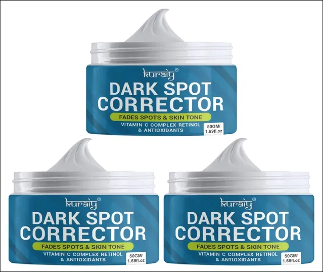 Kuraiy Cosmetic Dark Spot Corrector Cream (50 g, Pack of 3)