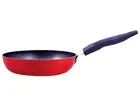 NIRLON Aluminium Tadka Pan (Red & Black, 13 cm)