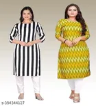 Crepe Kurtis for Women 