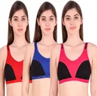 Cotton Blend Non Padded Bra for Women 