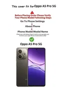 Oppo A5 Pro 5G Rubber Mobile Cover 