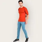 Lycra Nylon Logo Printed Track Pant for Men 