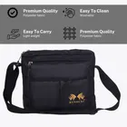 Polyester Small Messenger Crossbody Bag for Men 