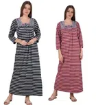 Woolen Hosiery Nighty for Women 