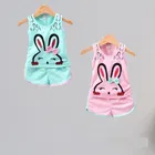 Hosiery Printed Clothing Set for Kids 