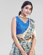 Art Silk Printed Saree for Women 