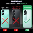 Silicone Mobile Back Cover for Oppo A58 4G 