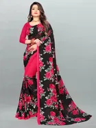 Georgette Printed Saree for Women 