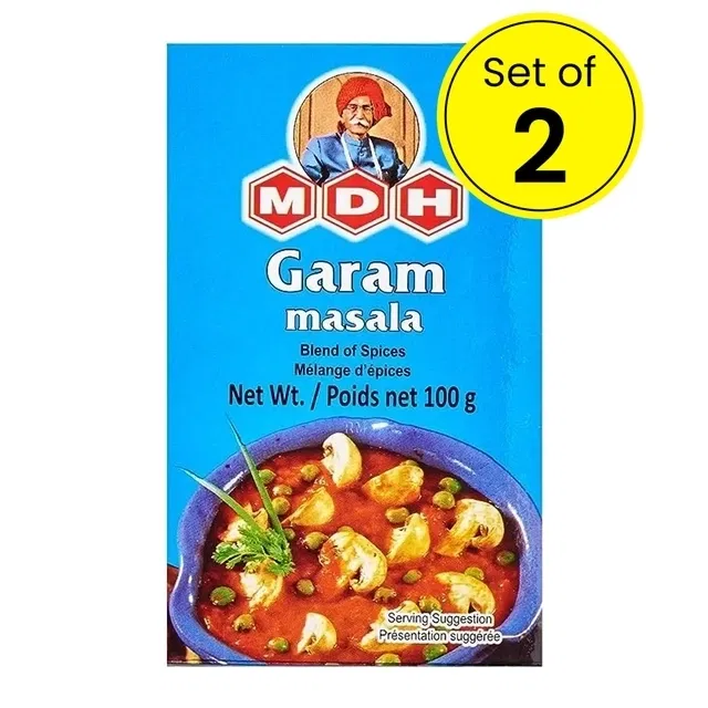 MDH गरम मसाला 2X100 g (सेट ऑफ़ 2)