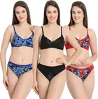 Cotton Blend Lingerie Set for Women 