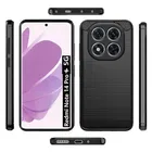 Artificial Leather Redmi Note 14 Pro+ 5G Back Cover 