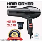 Plastic Hair Dryer (Black, 100 W)