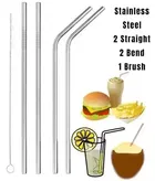 Stainless Steel Straw with Cleaning Brush 