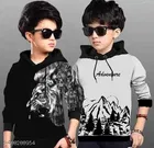 Cotton Clothing Set for Boys, Black, Pack of 2 
