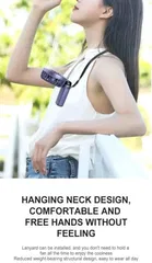 Immutable  Mini Portable Fan,Powerful Hand Fan 1800 mah 5 Speed Fan for Indoor,Outdoor Mini fan with display Rechargeable Fan- Multicolor