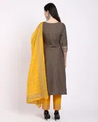 Cotton Cambric Embroidered Kurta Set for Women 